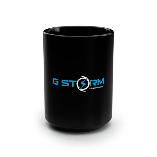 G Storm Entertainment Mug, 15 oz (Black)